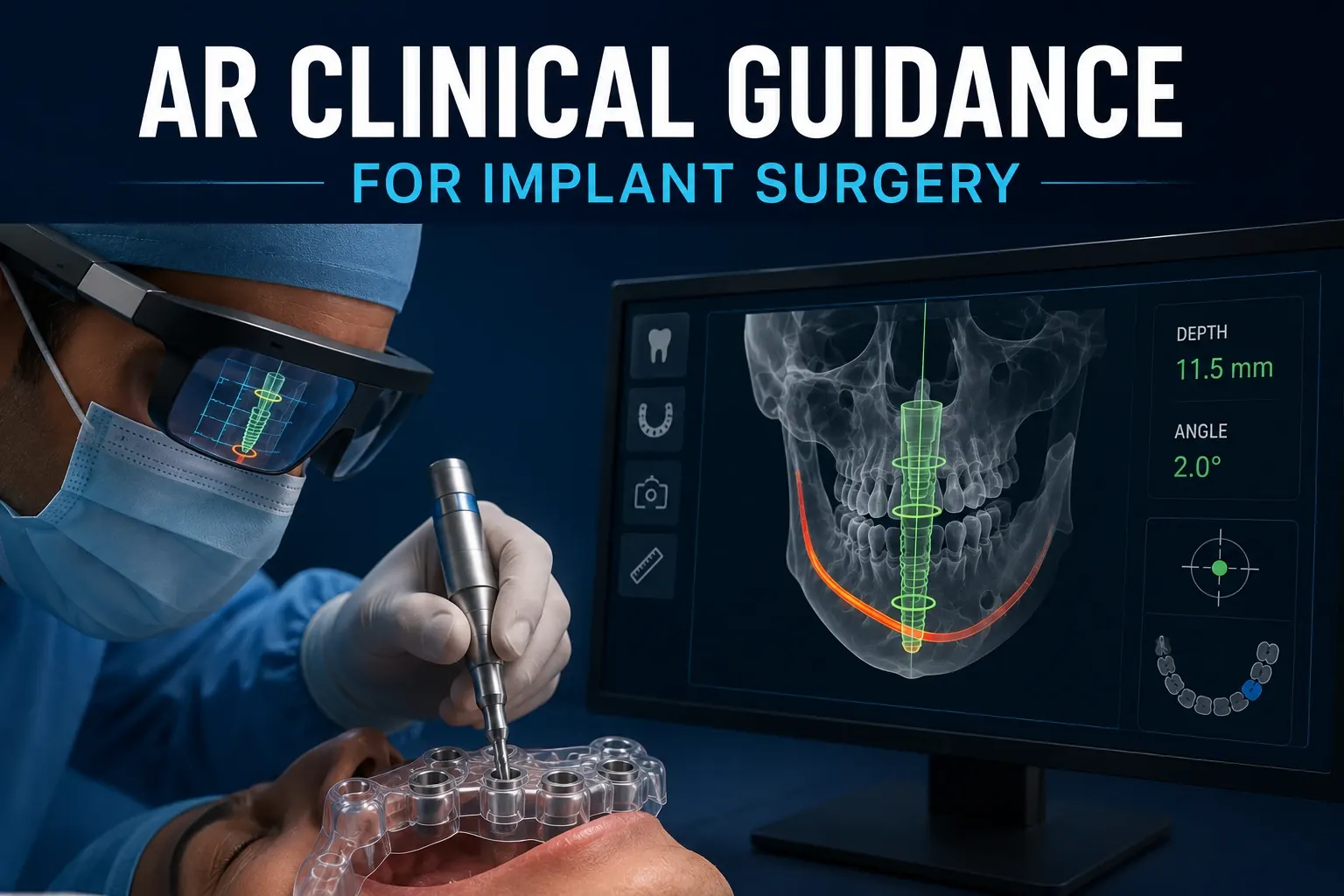 AR Clinical Guidance for Implant Surgery Using Augmented Reality Technology