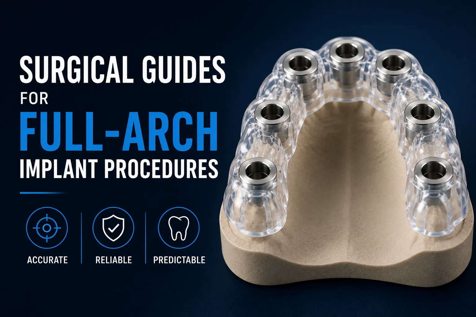 surgical guides full arch implant procedures