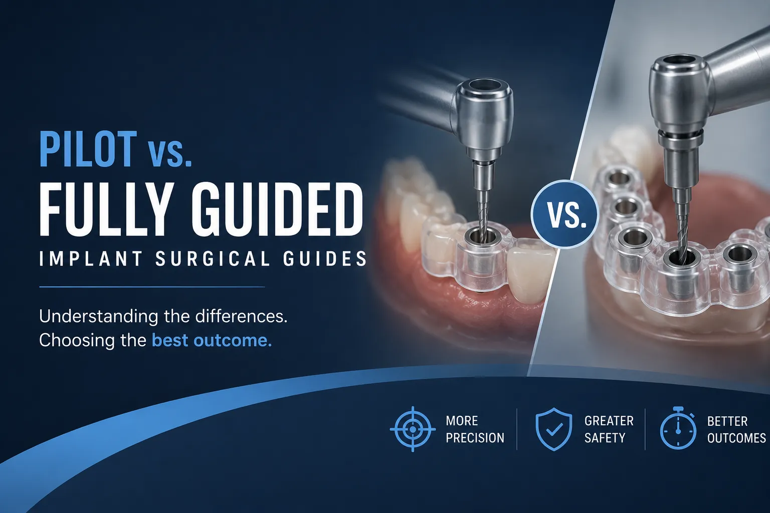 Understanding Pilot vs Fully Guided Implant Surgical Guides